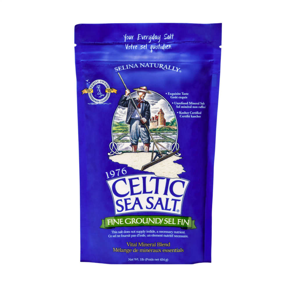 Celtic Sea Salt® Fine Ground Vital Mineral Blend, 8 oz (227 grams)