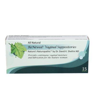 Renewed DHEA Vaginal Suppositories by Bezwecken, 15 Suppositories