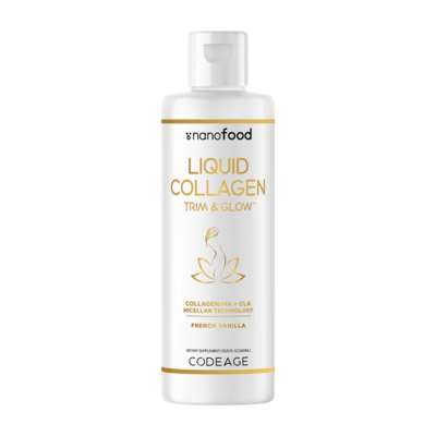 Collagen/HA + CLA - Vanilla Liquid by Codeage, 450 Milliliters