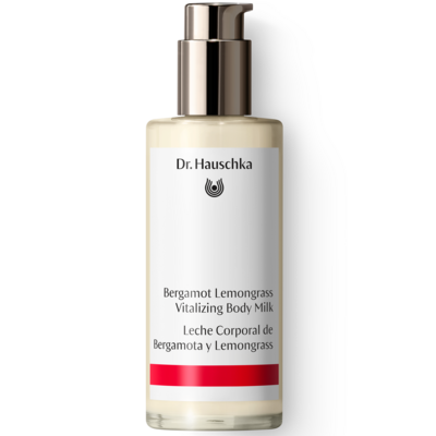 Bergamot Lemongrass Vitalizing Body Milk by Dr. Hauschka Skincare, 4.9 Ounces