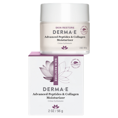 Advanced Peptides & Collagen Moisturizer by DermaE Natural Bodycare, 2 ounces