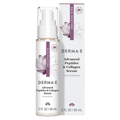 Advanced Peptides & Collagen Serum by DermaE Natural Bodycare, 2 ounces