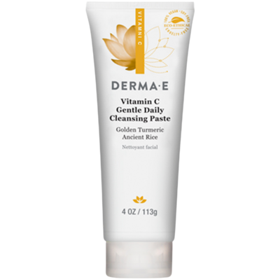 Vitamin C Gentle Daily Cleansing Paste by DermaE Natural Bodycare, 4 Ounces