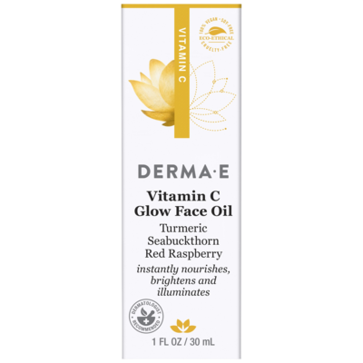 Vitamin C Glow Face Oil by DermaE Natural Bodycare, 1 Ounce