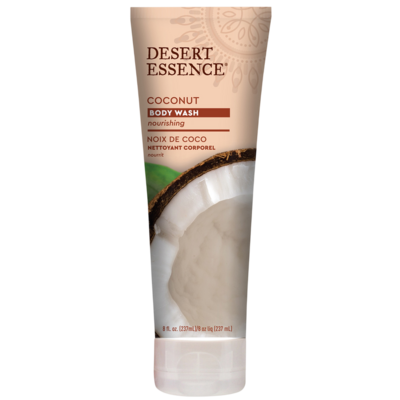Coconut Body Wash by Desert Essence, 8 Ounces