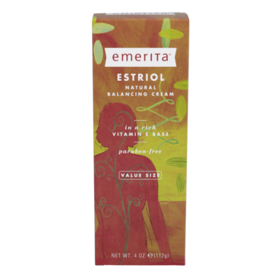 Estriol Cream 4oz by Emerita, 4 Ounces