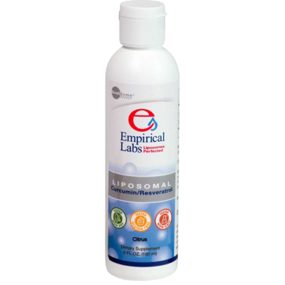 Liposomal Curcumin/Resveratrol, Citrus by Empirical Labs, 180 Milliliters