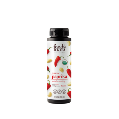 Garlic Paprika Superfood Dressing by Foods Alive, 236 Milliliters