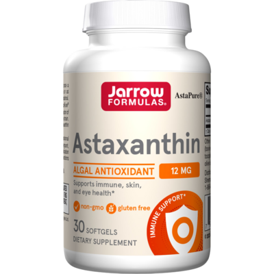 Astaxanthin 12mg by Jarrow Formulas, 30 Softgels