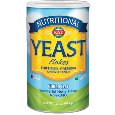 Nutritional Yeast Flakes Unflavored by KAL, 624 Grams