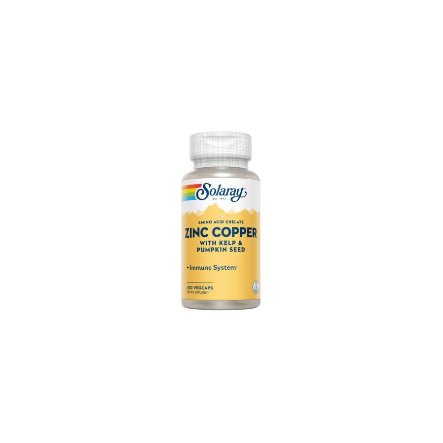 Zinc Copper Amino Acid Chelate, 100 VegCaps