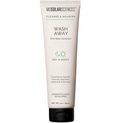 Wash Away One Step Cleanser by MDSolarSciences, 5 Ounces