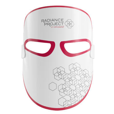 Phototherapy 7-Color LED Facial Mask with Near Infrared by Mirabella Beauty, 1 Count