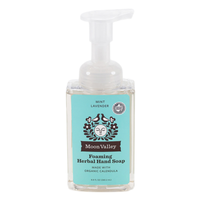 Mint Lavender Herbal Hand Soap by Moon Valley Organics, 8.8 Ounces