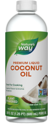 Coconut Oil by Nature's Way, 600 Milliliters