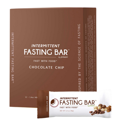Fast Bar - Chocolate Chip by ProLon, 12 Count