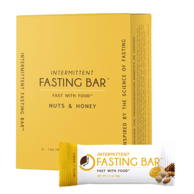 Fast Bar - Nuts and Honey by ProLon, 12 Count