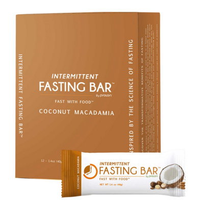 Fast Bar - Coconut Macadamia by ProLon, 12 Count