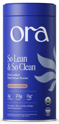 So Lean & So Clean, Plant Protein, Chocolate by Ora Organic, 650 Grams