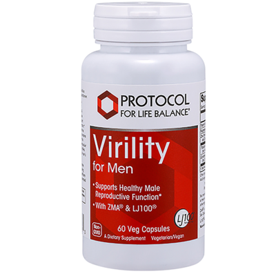 Virility for Men by Protocol for Life Balance, 60 capsules