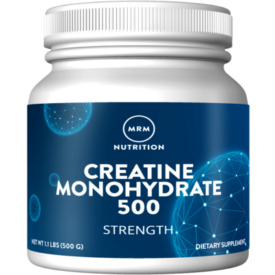 Creatine Monohydrate 500g by Metabolic Response Modifier, 500 Grams
