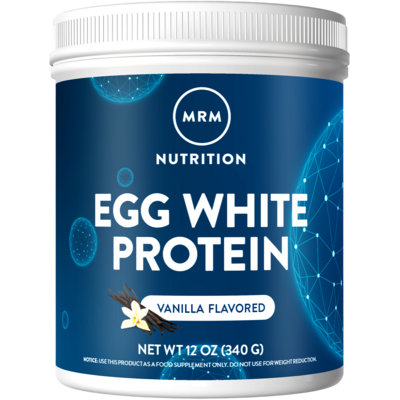 Egg White Protein - Vanilla by Metabolic Response Modifier, 340 Grams