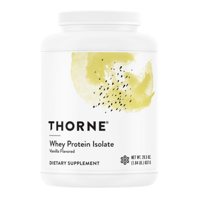 Whey Protein Isolate Van NSF by Thorne, 837 Grams
