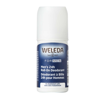 Men 24h Roll-On Deodorant by Weleda, 1.7 Ounces