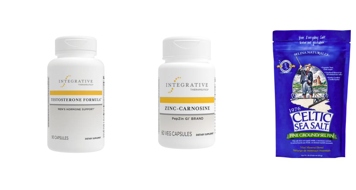 Male Testosterone Support Bundle by Rise Wellness & Longevity, 3-piece starter set
